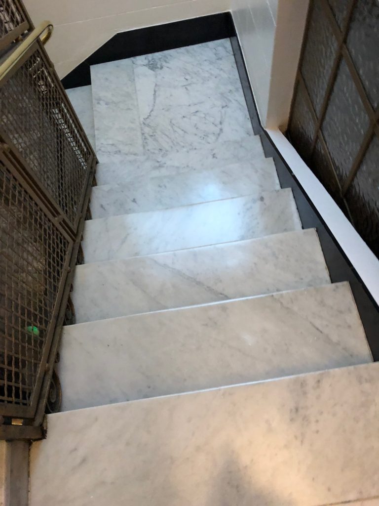 Marble Stairs renovated
