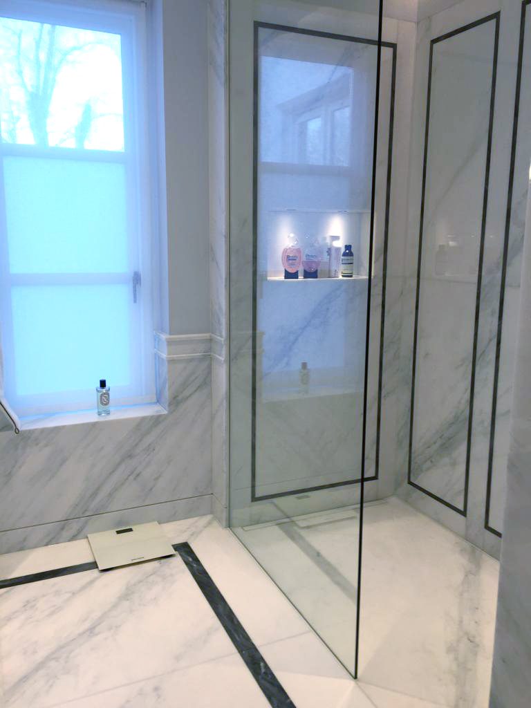 Marble Shower Room